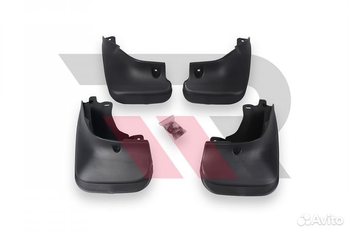 Брызговики Toyota Corolla 100 Седан 93-98г Черные