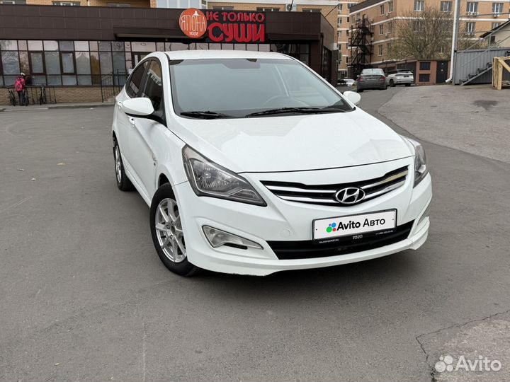 Hyundai Solaris 1.6 AT, 2015, 190 000 км