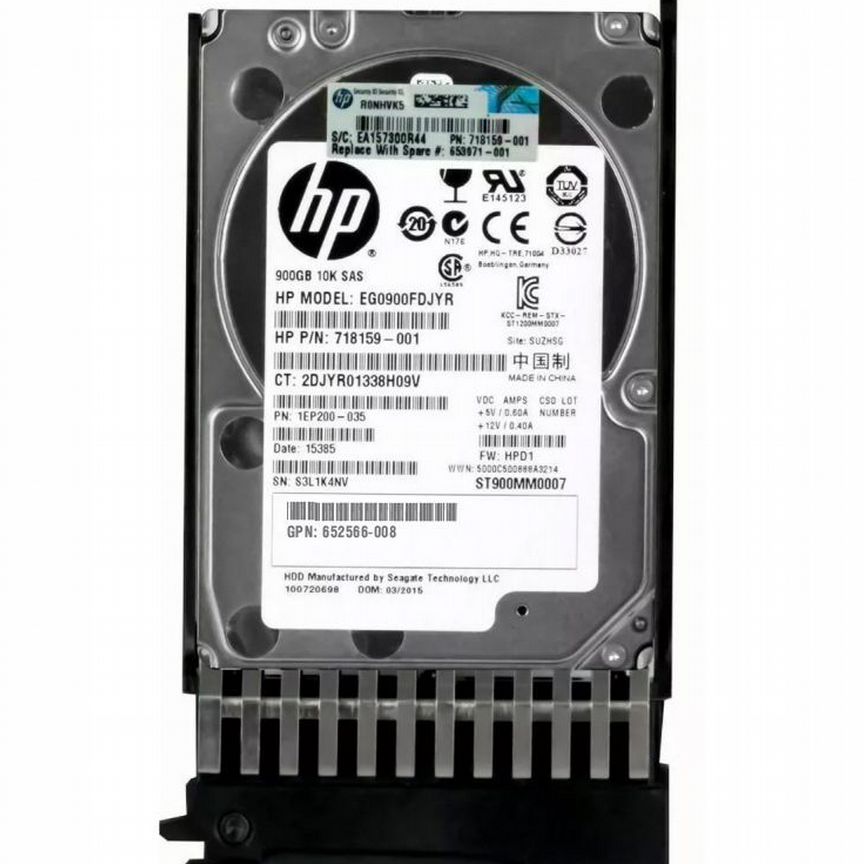 [EG0900FDJYR] Жесткий Диск Hp 900gb Sas 2,5" Hdd Eg0900fdjyr