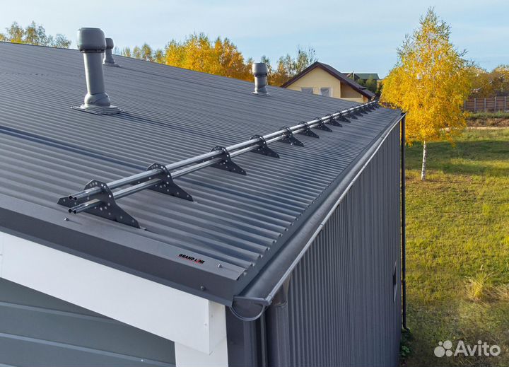 Снегозадержатели трубчатые. От производителя