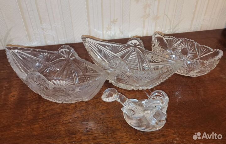 Хрусталь советский и чешский