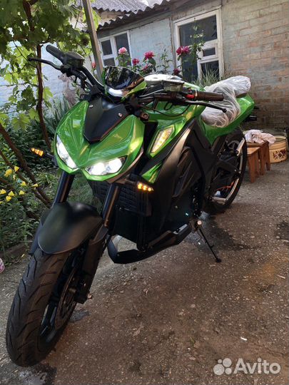 Электромотоцикл 3000W Kawasaki Z1000 в наличие
