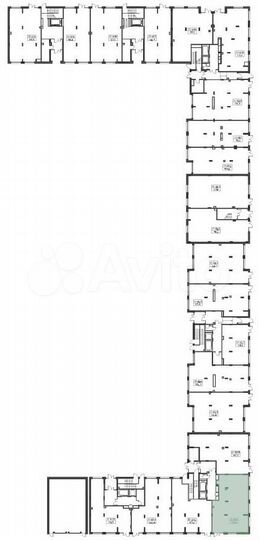 Аренда, торговое помещение площадью 106.8 кв.м