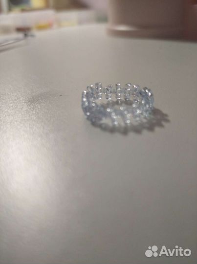 Кольцо из бисера