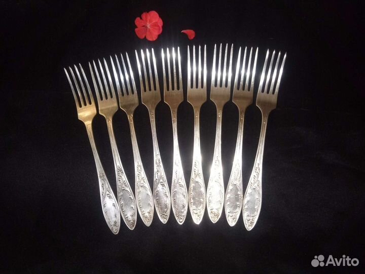 Мельхиоровые вилки