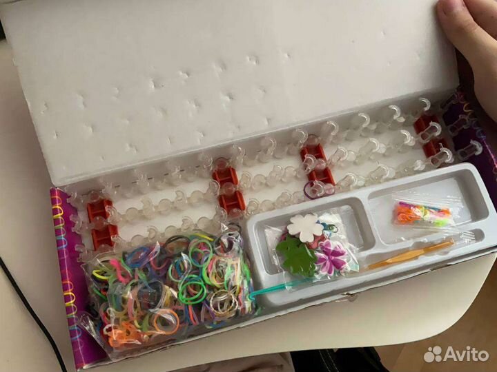 Набор для плетения браслетов из резинок