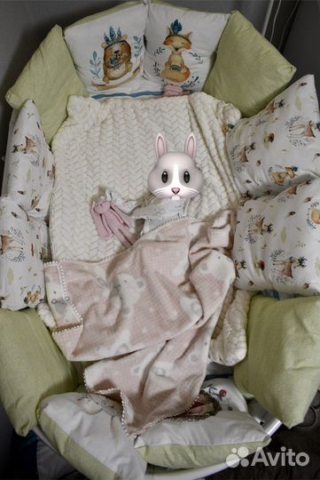 Бортики на кроватку