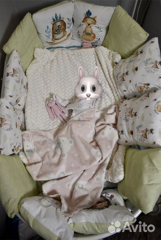 Бортики на кроватку