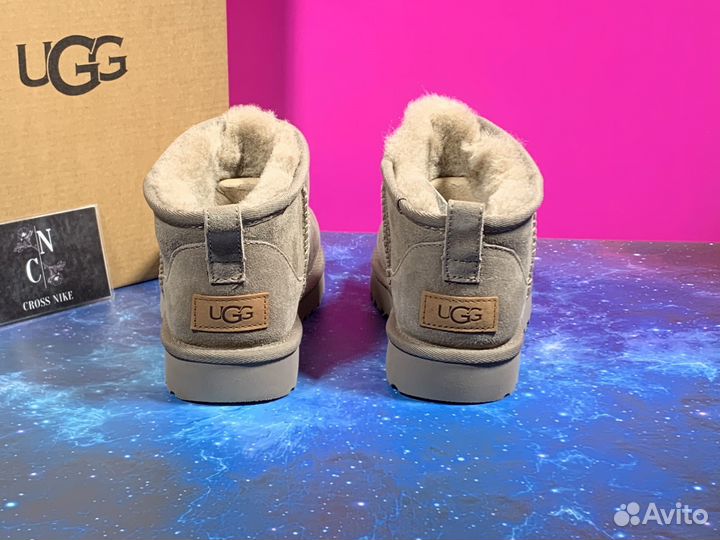 Ugg Classic Ultra Mini Smoke