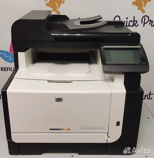 Мфу цветное лазерное HP LJ Pro cm1415fnw (1800стр)