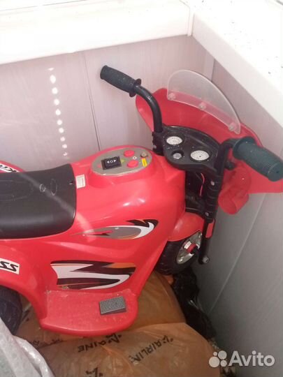 Детский электро мотоцикл