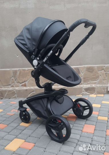 Коляска 2в1 black Aulon Стиль на 360*(Новая)