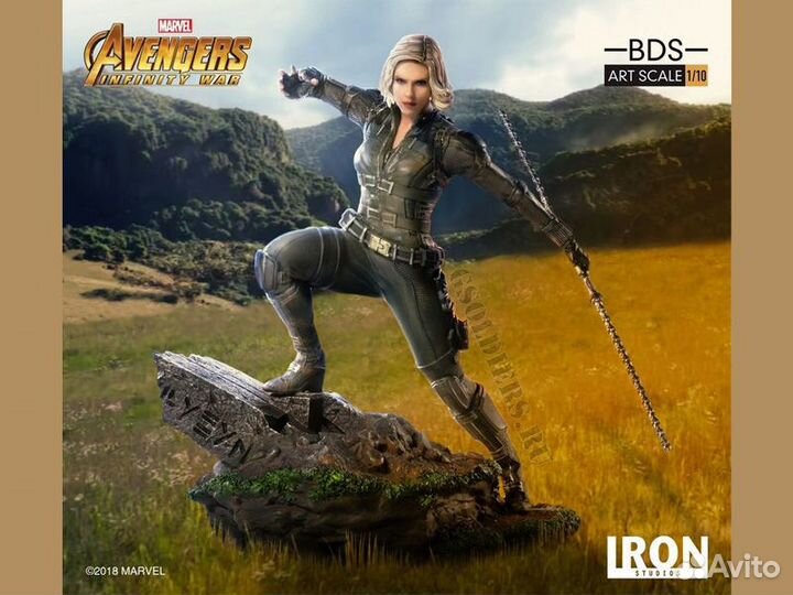 Статуэтка Iron studio Черная вдова Мстители Marvel