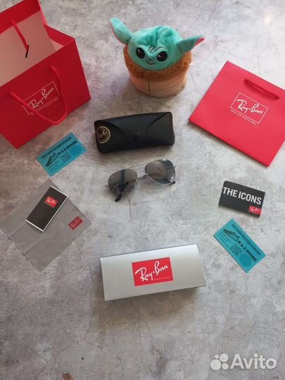 Ray-Ban Aviator 3026 Silver + доставка