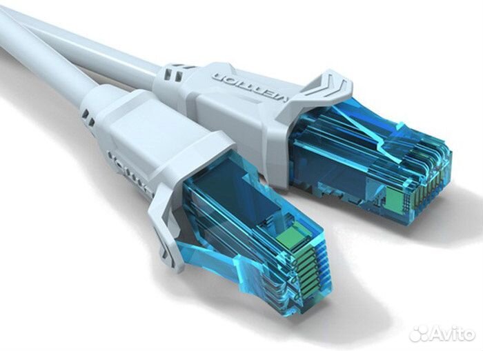 Сетевой кабель UTP (патч-корд), 1м