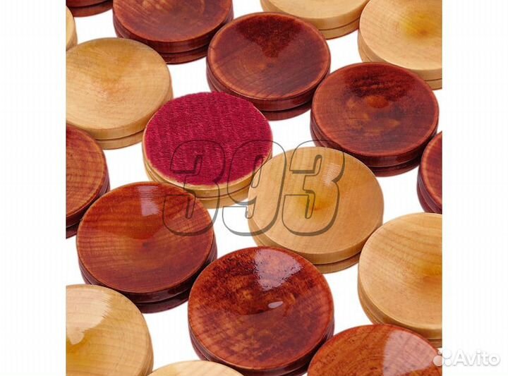 Фишки для нард 40 мм Клён (2302)