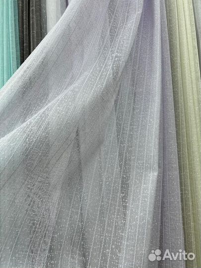 Тюль льняная Турция