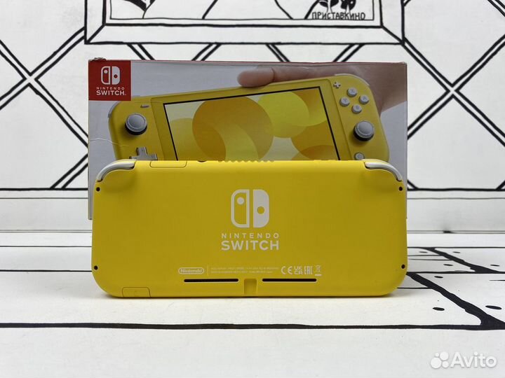 Новый прошитый Nintendo Switch Lite