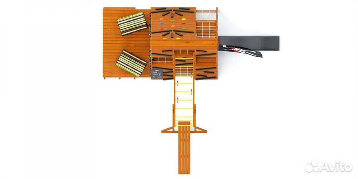 Детская игровая площадка для дачи Савушка База 5