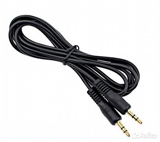 Аудио Кабель 3.5 мм джек-джек 1.2/2/3/5 метров
