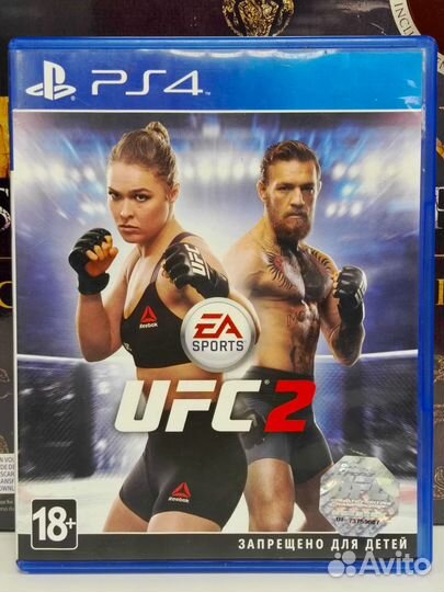 UFC 2 PS4, английская версия бу