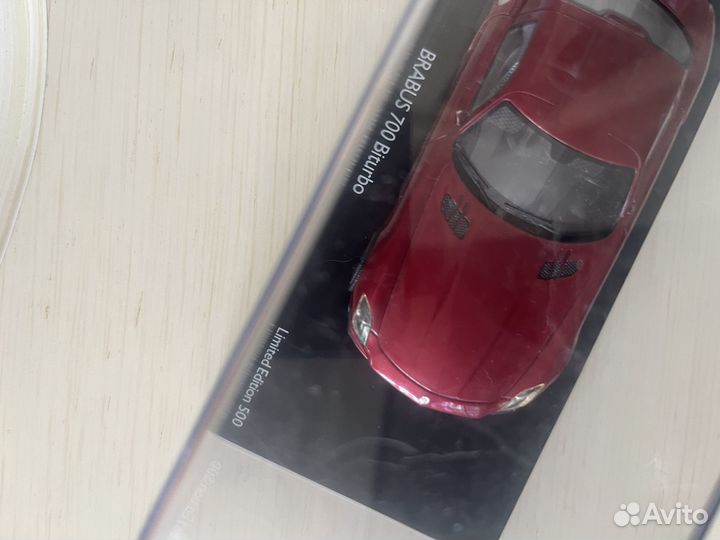 Модель автомобиля mercedes 1/43