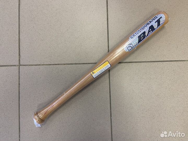 Бейсбольная бита дерево 52 см