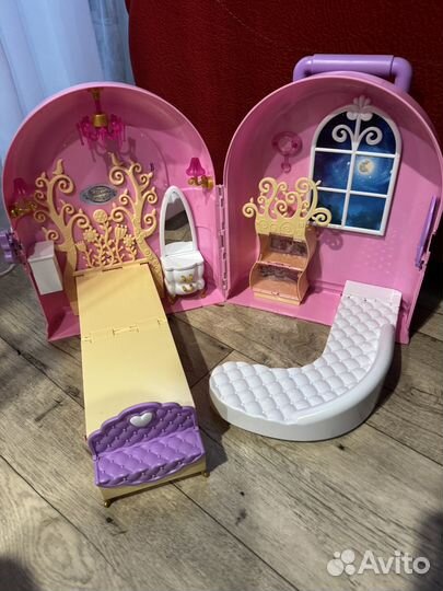 Кукольный домик для барби с мебелью