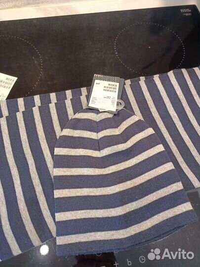 Шапка+шарф детская на 122 H&M