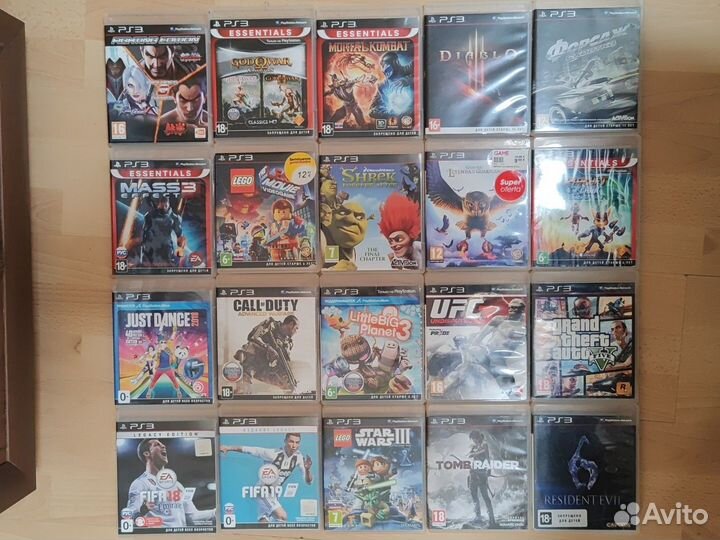 Диски на ps3