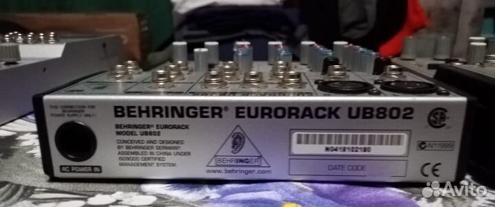 Пульты Beringer микшерные