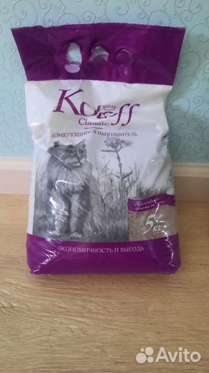 Наполнитель для кошачьего туалета