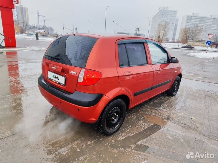 Hyundai Getz 1.4 AT, 2007, 135 000 км