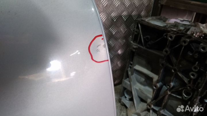 Дверь Clio 2 (98-05) /Symbol (98-08) зад R дефект б/у (арт. 7751472707)