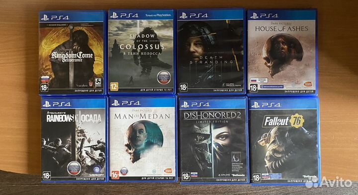 Игры Sony playstation 4