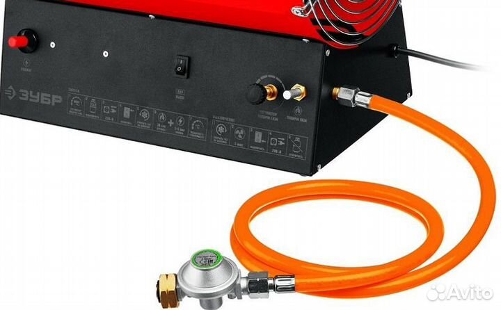 Газовая тепловая пушка зубр 80 кВт тпг-80