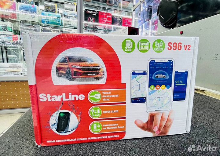 Сигнализация Starline S96 2canlin v2