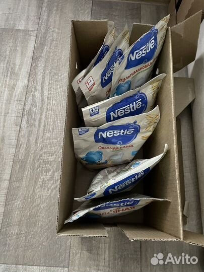 Детские каши молочные