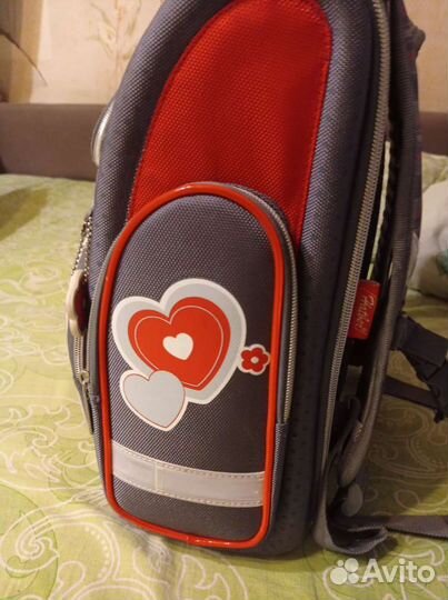Рюкзак-ранец школьный для девочки