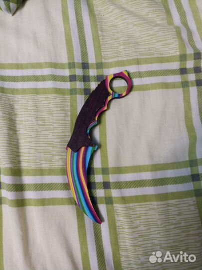 Керамбит деревяный