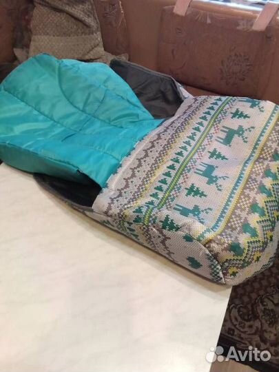 Чехол зимний для детских санок