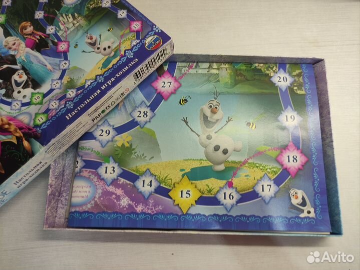 Настольная игра-ходилка Холодное сердце