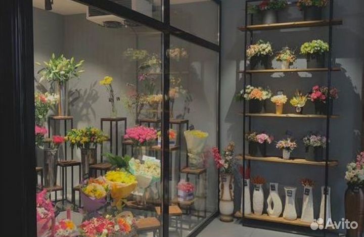 Цветочный магазин со стабильным доходом