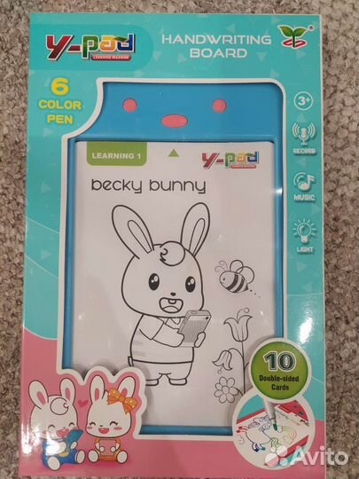 Детский планшет для рисования с музыкой и подсветк