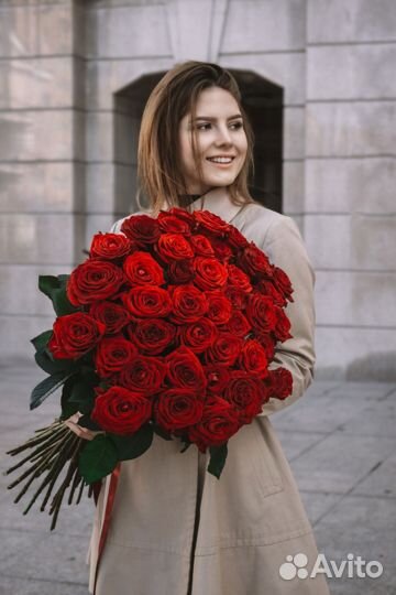 51 роза букеты роз с доставкой 5 19 21 31 45 101 ш