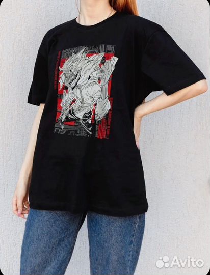 Футболка аниме Дандадан