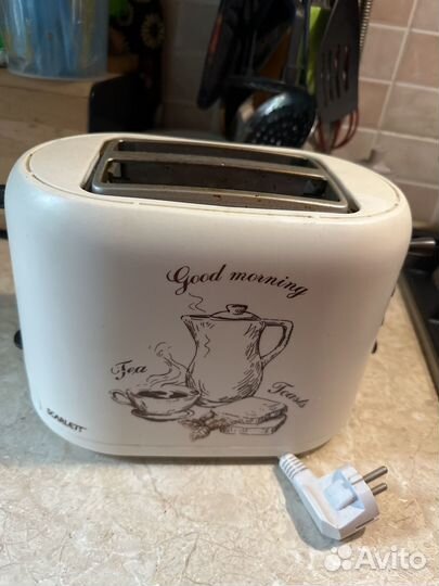Тостер scarllet retro