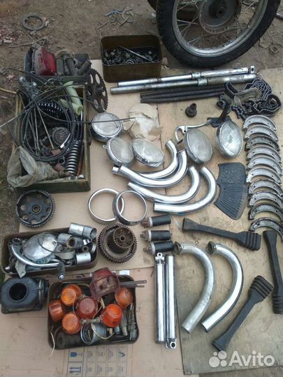 Комплектация мотоциклов иж