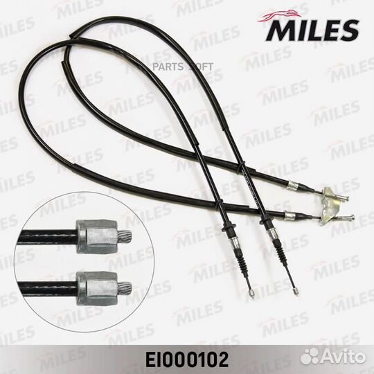 Miles EI000102 Трос ручного тормоза opel astra 05