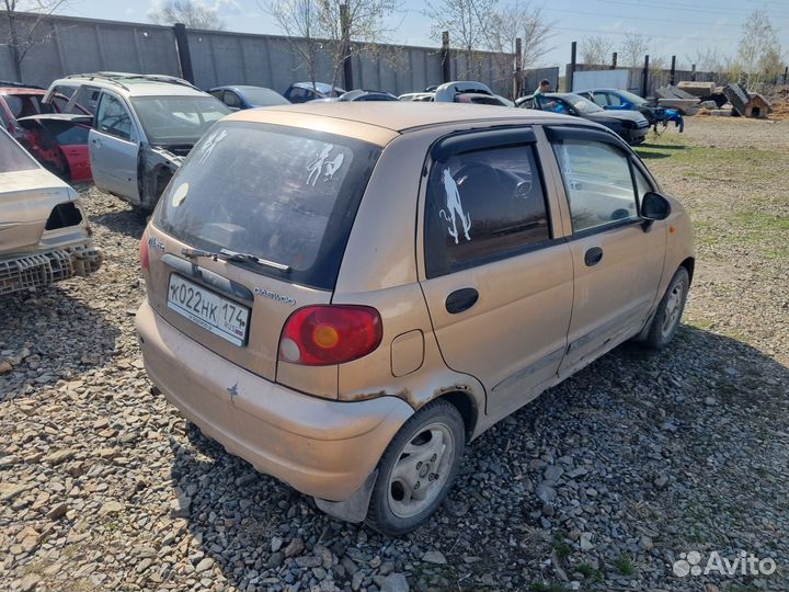 Daewoo matiz в разборе